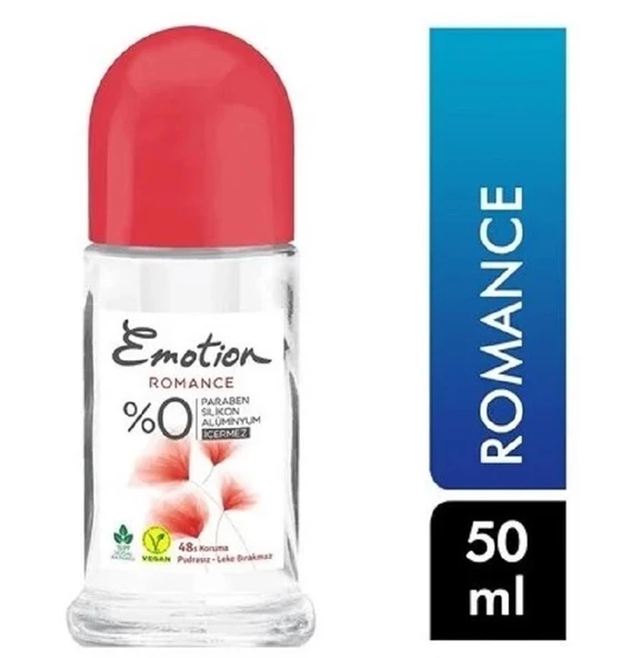 Emotion Roll On Romance Kadın Deodorant 50 ml ürün görseli 1