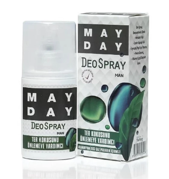 May Day Ter Kokusunu Önlemeye Yardımcı Sprey Erkek 50 ml ürün görseli 1