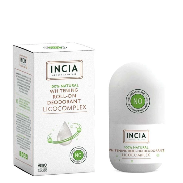 Incia Doğal Roll-On Deodorant Beyazlatıcı 50 ml ürün görseli 1