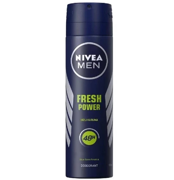 Nivea Erkek Deodorant Fresh Power 150 ml ürün görseli 1