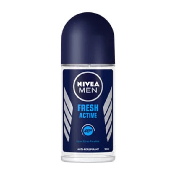 Nivea Man Roll-On Deodorant Fresh Active 50 ml ürün görseli 1