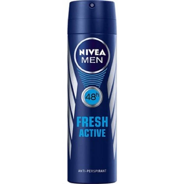 Nivea Men Deodorant Sprey Fresh Active 150 ml ürün görseli 1