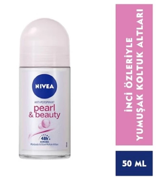 Nivea Pearl Beauty Roll-On Deodorant 50 ml ürün görseli 1