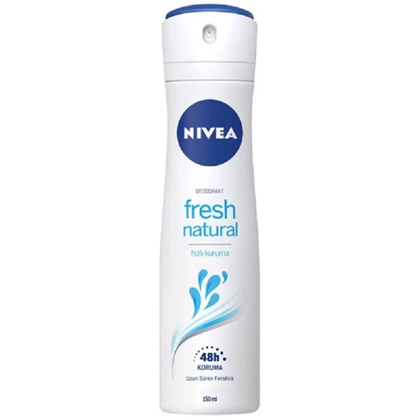 Nivea Sprey Deodorant Fresh Natural Women 150 ml ürün görseli 1