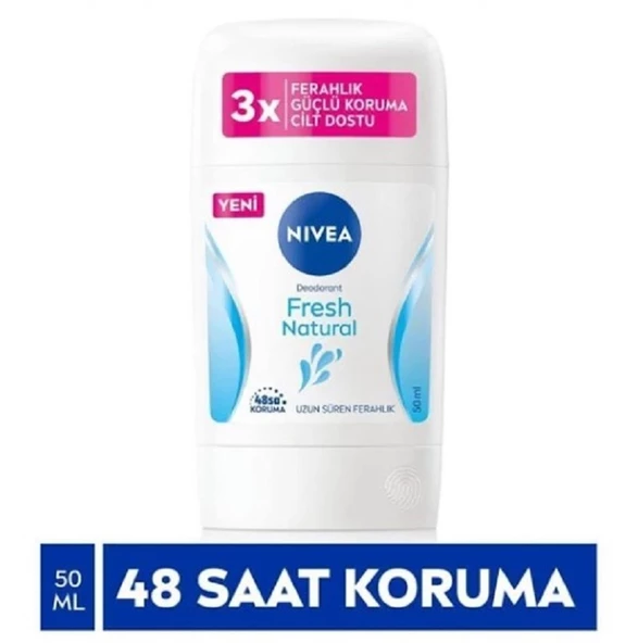 Nivea Women Fresh Natural Stick Deodorant 50 ml ürün görseli 1