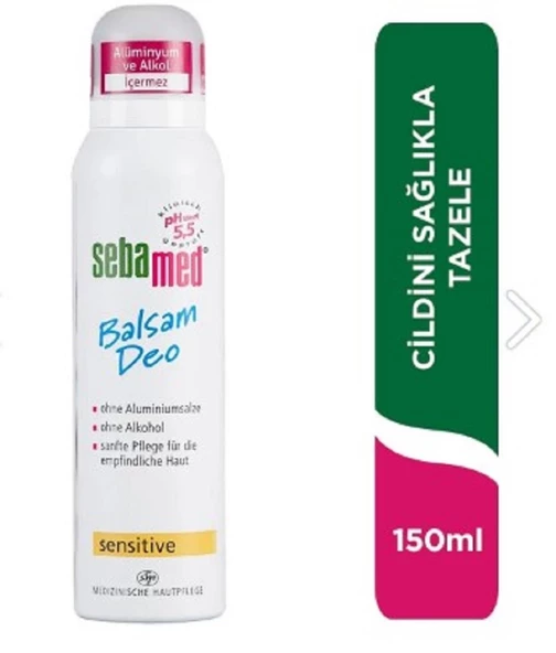 Sebamed Hassas Ciltler İçin Balsam Sprey Deodorant Hassas 150 ml ürün görseli 1