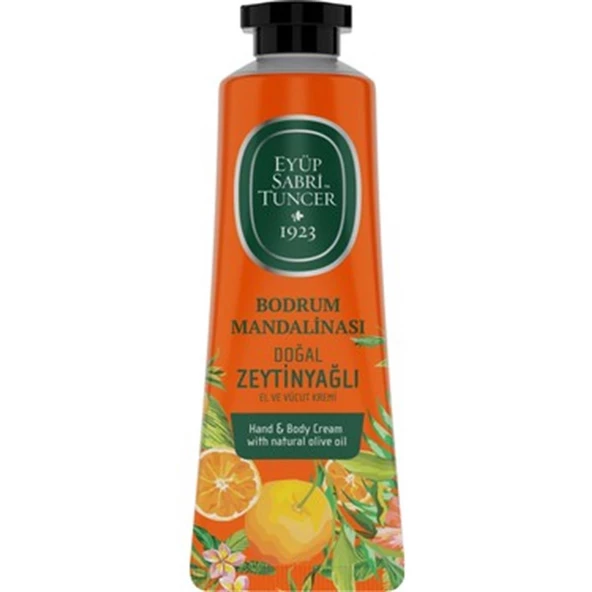 Eyüp Sabri Tuncer El ve Vücut Kremi Bodrum Mandalinası 50 ml ürün görseli 1