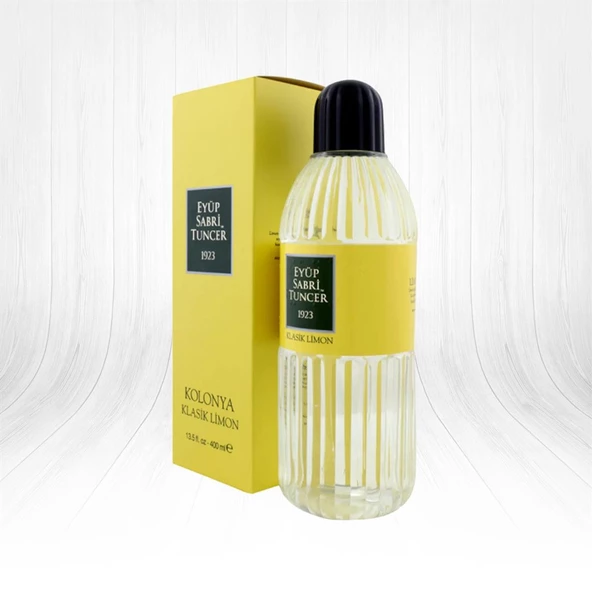 Eyüp Sabri Tuncer PVC Şişe Kolonya Klasik Limon 400 ml ürün görseli 1