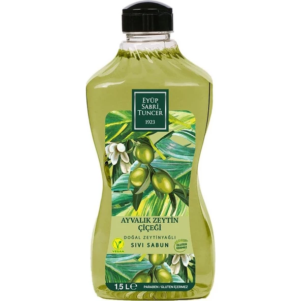 Eyüp Sabri Tuncer Sıvı Sabun Ayvalık Zeytın Çiçeği 1,5 lt ürün görseli 1