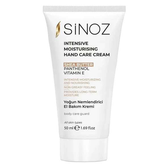 Sinoz Yoğun Nemlendirici El Nakım Kremi 50 ml ürün görseli 1