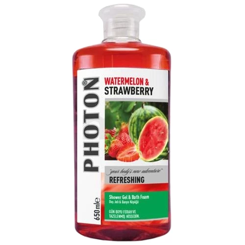 Photon Watermelon & Strawberry Duş Jeli 650 ml ürün görseli 1