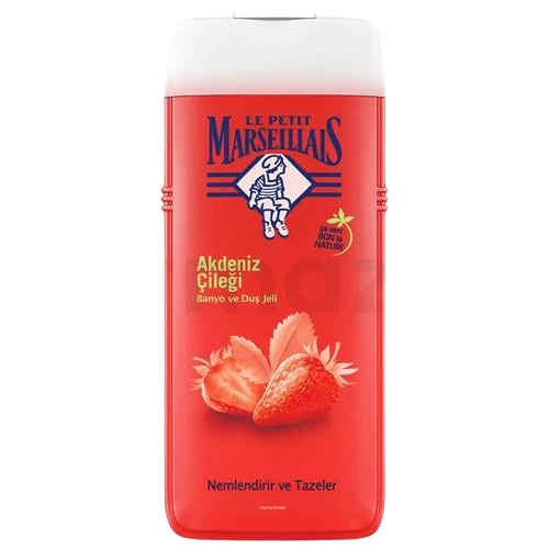 Le Petit Marseillais Duş Jeli Akdeniz Çileği 650 ml ürün görseli 1