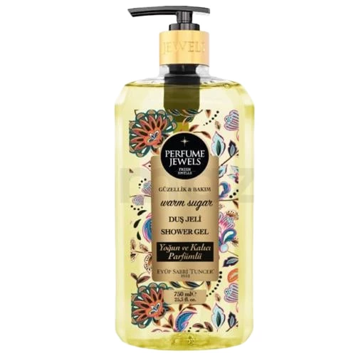 Eyüp Sabri Tuncer Perfume Jewels Warm Sugar Duş Jeli 750 ml ürün görseli 1