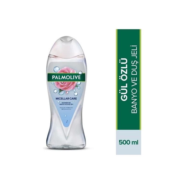 Palmolive Duş Jeli Micellar Care Gül Özlü 500 ml ürün görseli 1