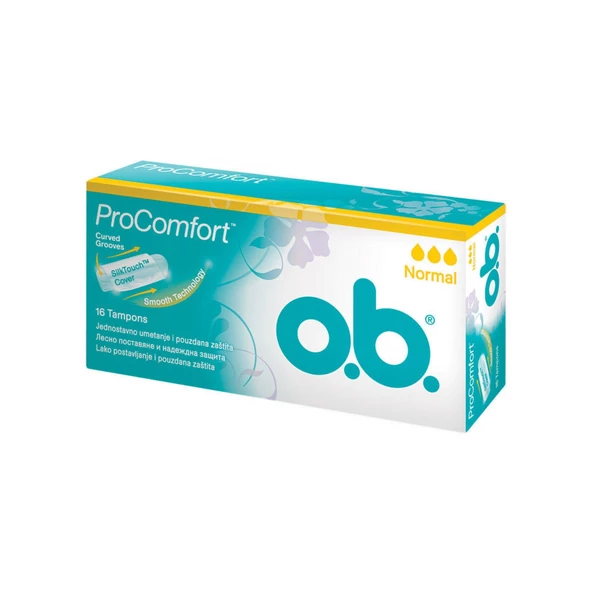 O.B. ProComfort Tampon Normal 16'lı ürün görseli 1