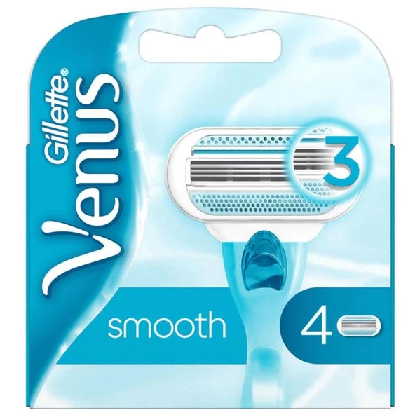 Gillette Venus Tıraş Bıçağı Yedek Başlık 4'lü ürün görseli 1