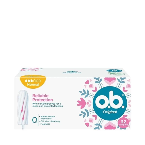 O.B. Original Normal Tampon 32'li ürün görseli 1