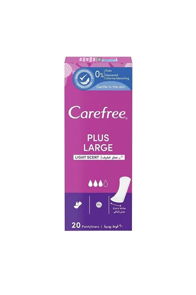 Carefree Large Maxi Hijyenik Ped 20'li ürün görseli 1