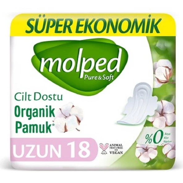 Molped Pure Soft Süper Ekonomi Uzun 18'li ürün görseli 1