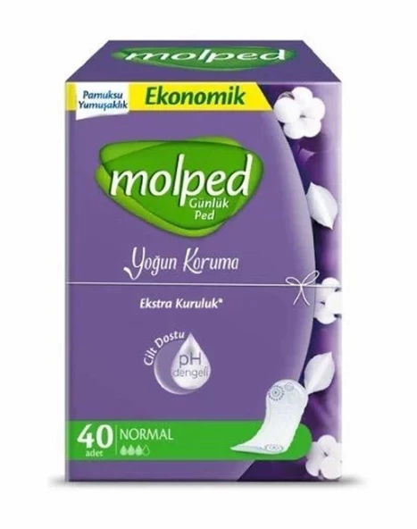 Molped Günlük Yoğun Koruma Normal Eko 40'lı - Resim 2