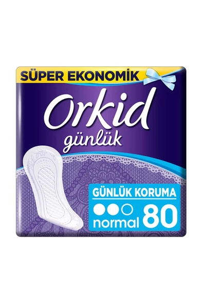 Orkid Günlük Hijyenik Ped Normal 80'li ürün görseli 1