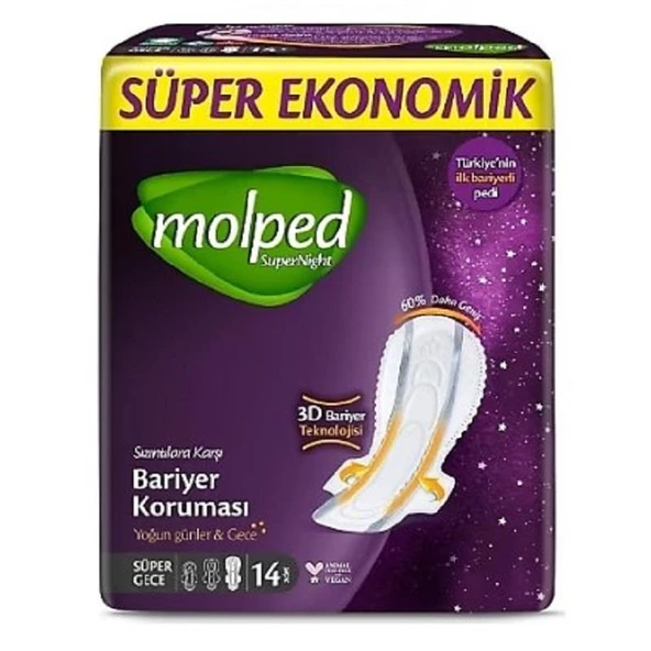 Molped Süpernight Gece 14'lü ürün görseli 1
