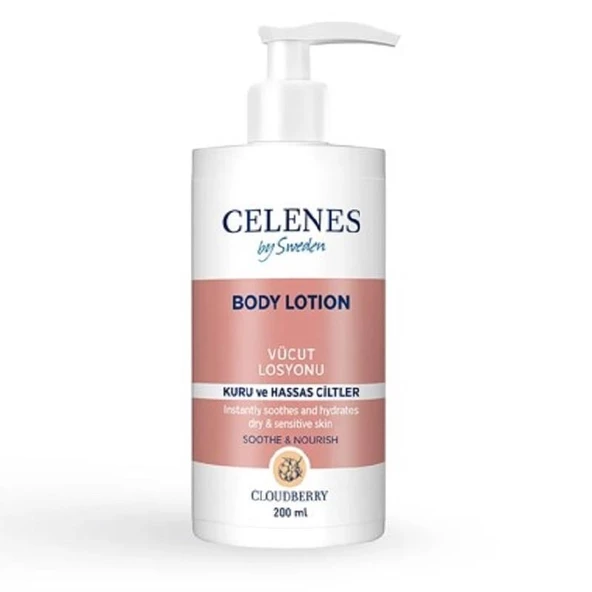 Celenes By Sweden Parfümsüz Vücut Losyonu 200 ml ürün görseli 1