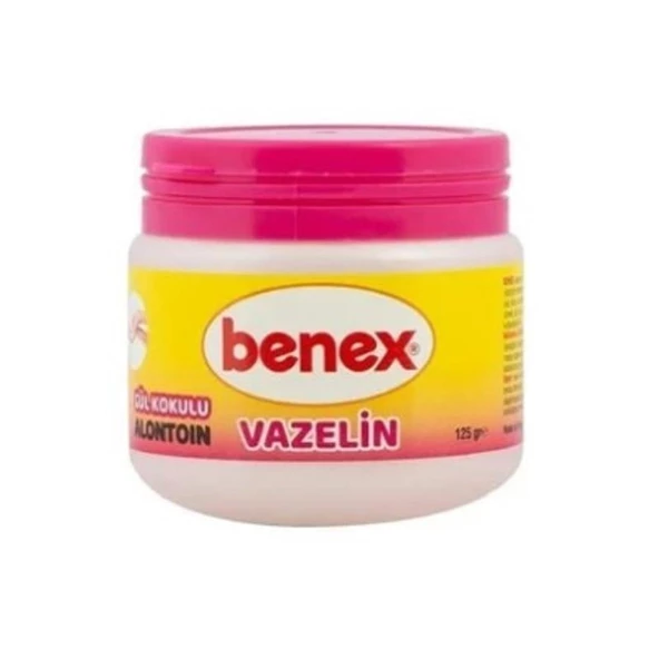 Benex Vazelin Allantoin ve Gül Kokulu 125 gr ürün görseli 1