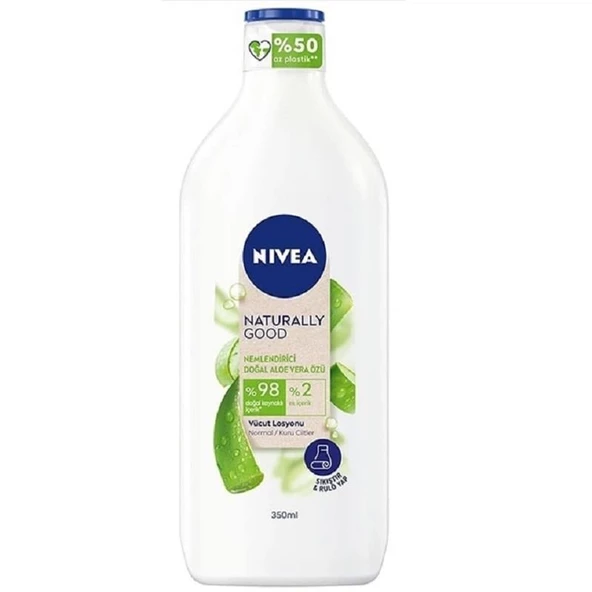 Nivea Naturally Good Bakı Losyonu Aloe Vera Özlü 350 ml ürün görseli 1