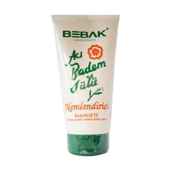 Bebak Acı Badem Nemlendirici Bakım Sütü Tüp 175 ml ürün görseli 1