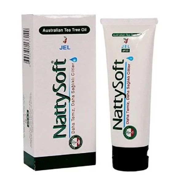 Nattysoft %4 Jel Australian Tea Tree Oil Jel 75 ml ürün görseli 1