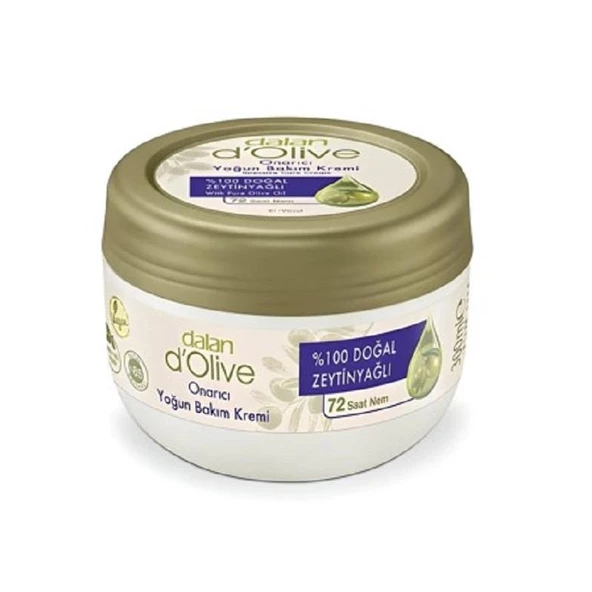 Dalan D'Olive Zeytinyağlı Yoğun Bakım Kremi Onarıcı 300 ml ürün görseli 1
