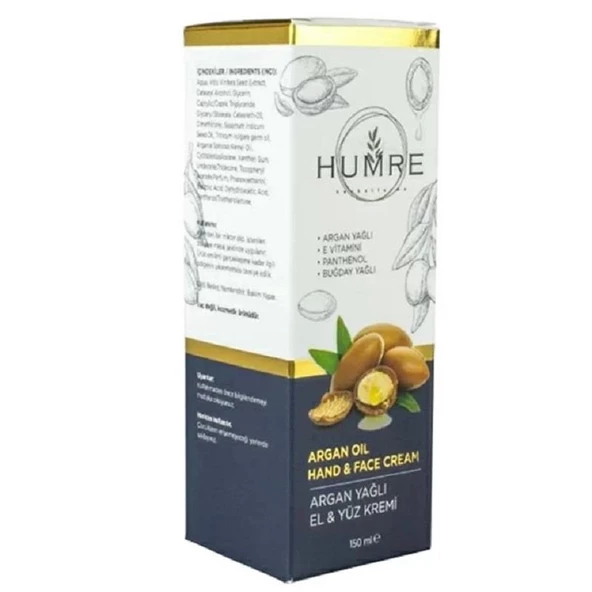 Humre Argan Yağlı El ve Yüz Kremi 150 ml ürün görseli 1