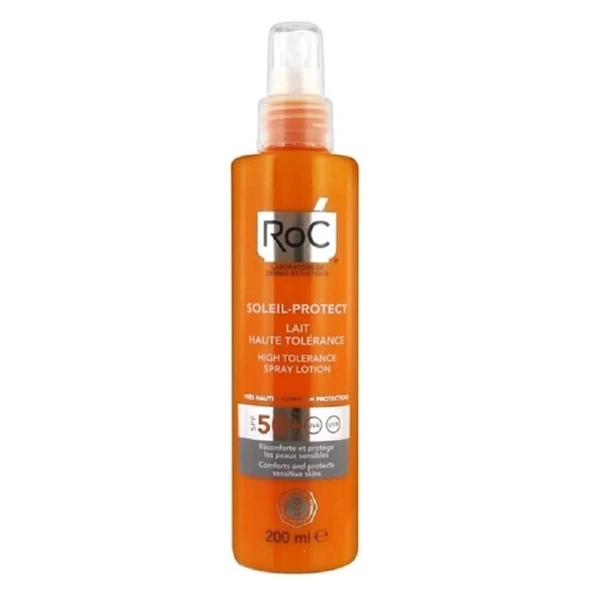 ROC Hassas Ciltler Için Güneş Koruyucu Sprey Lotion SPF50 200 ml ürün görseli 1