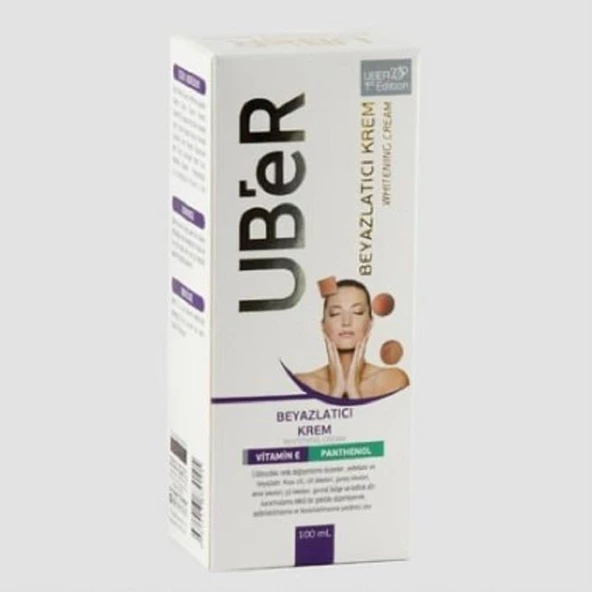 Uber Beyazlatıcı Krem Vitamin E 100 ml ürün görseli 1