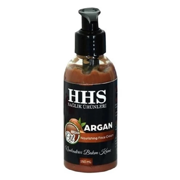HHS Argan Yağlı Nemlendirici El Yüz ve Vücut Bakım Kremi 150 ml ürün görseli 1