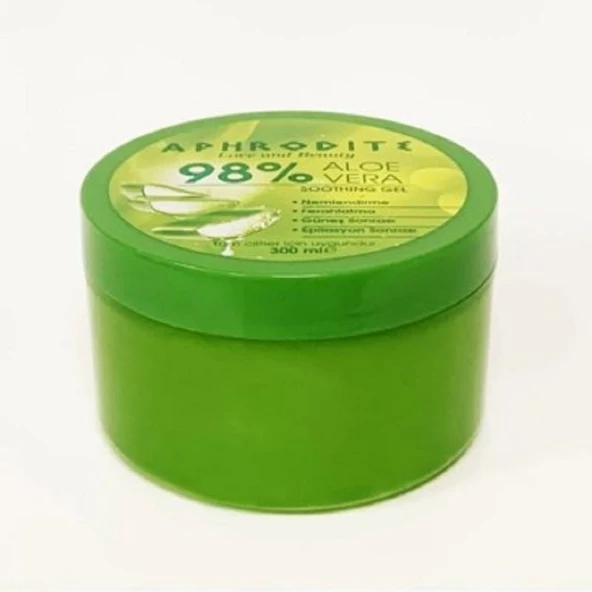Aphrodite %98 Aloe Vera Jel 300 ml - Resim 4