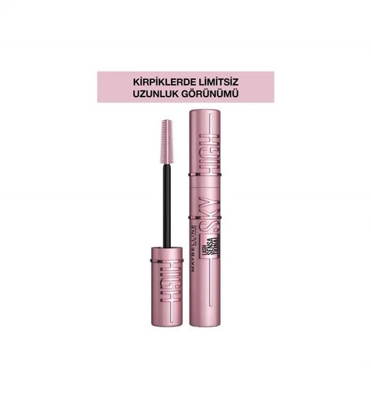 Maybelline New York Maskara Lash Sensational Sky High - Ekstra Siyah ürün görseli 1