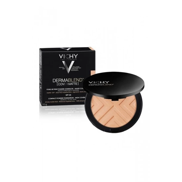 Vichy Dermablend Kompakt Toz Fondöten SPF25 - 35 Sand ürün görseli 1