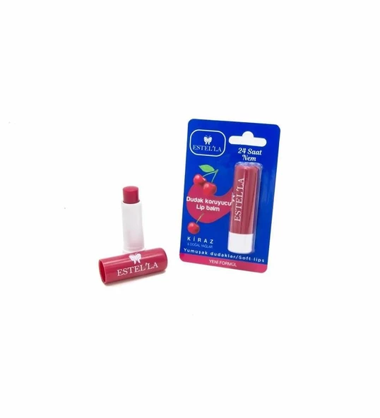 Estel'la Yetişkin Dudak Koruyucu Lip Balm Kiraz ürün görseli 1