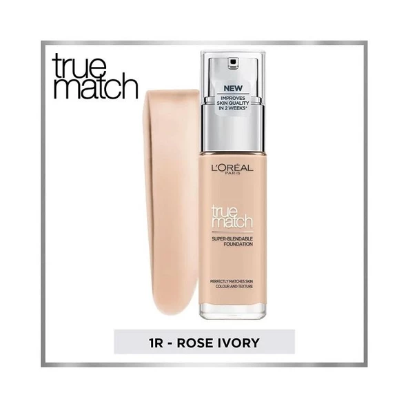 L'Oreal Paris Fondöten True Match 1R1C1K ürün görseli 1