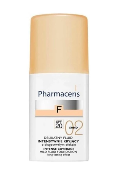Pharmaceris F Fluid Foundation SPF20 Sand 02 ürün görseli 1