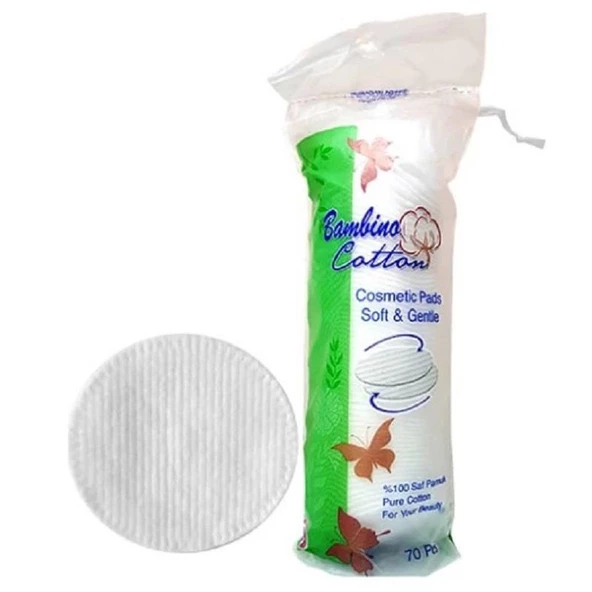 Bambino Cotton Makyaj Disk Makyaj Pamuğu 70'li ürün görseli 1