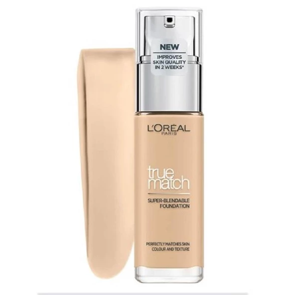 L'Oreal Paris True Match Fondoten No: 1,5 N ürün görseli 1