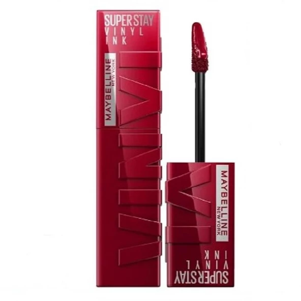 Maybelline Super Stay Vinyl İnk Kalıcı Likit Parlak Ruj - 55 Royal ürün görseli 1
