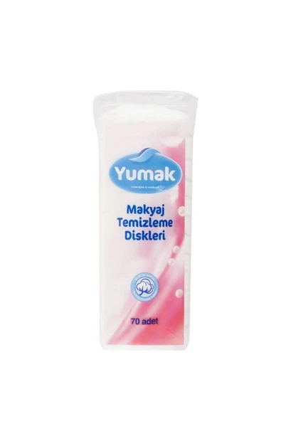Yumak Makyaj Temizleme Pamuğu Disk 70 Adet ürün görseli 1