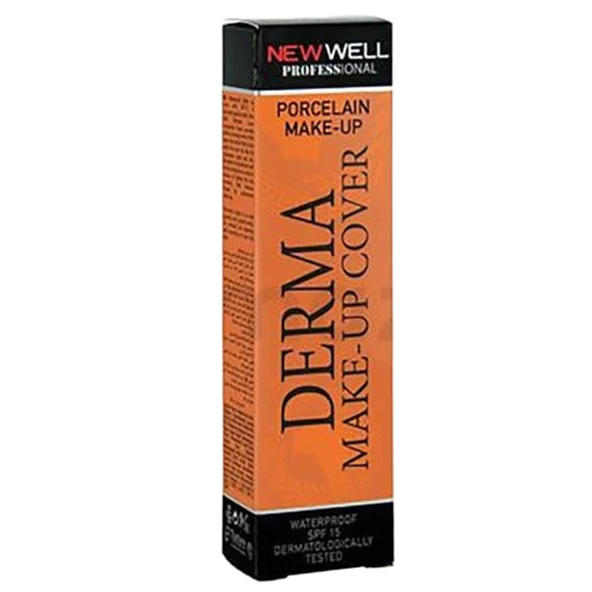 New Well Yoğun Kapatıcı Porselen Fondöten Bronze 30 ml - Esmer Ten ürün görseli 1