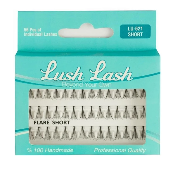 Lush Lash LU-621 Tekli Kısa Takma Kirpik ürün görseli 1