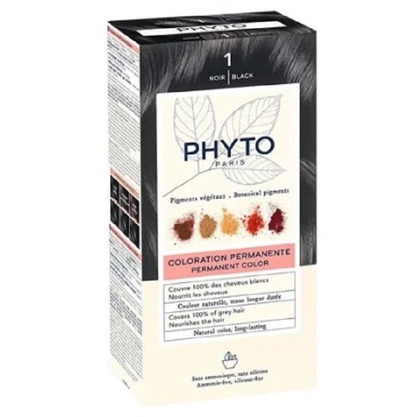 Phyto Color Saç Boyası - Siyah 1 ürün görseli 1