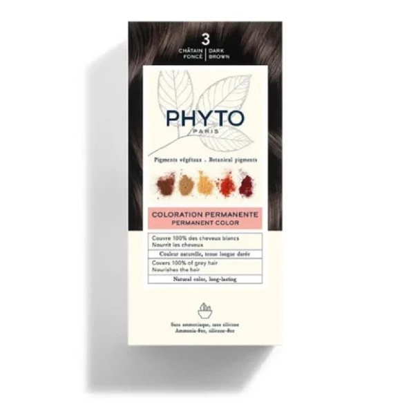 Phyto Color Saç Boyası - Koyu Kestane 3 ürün görseli 1